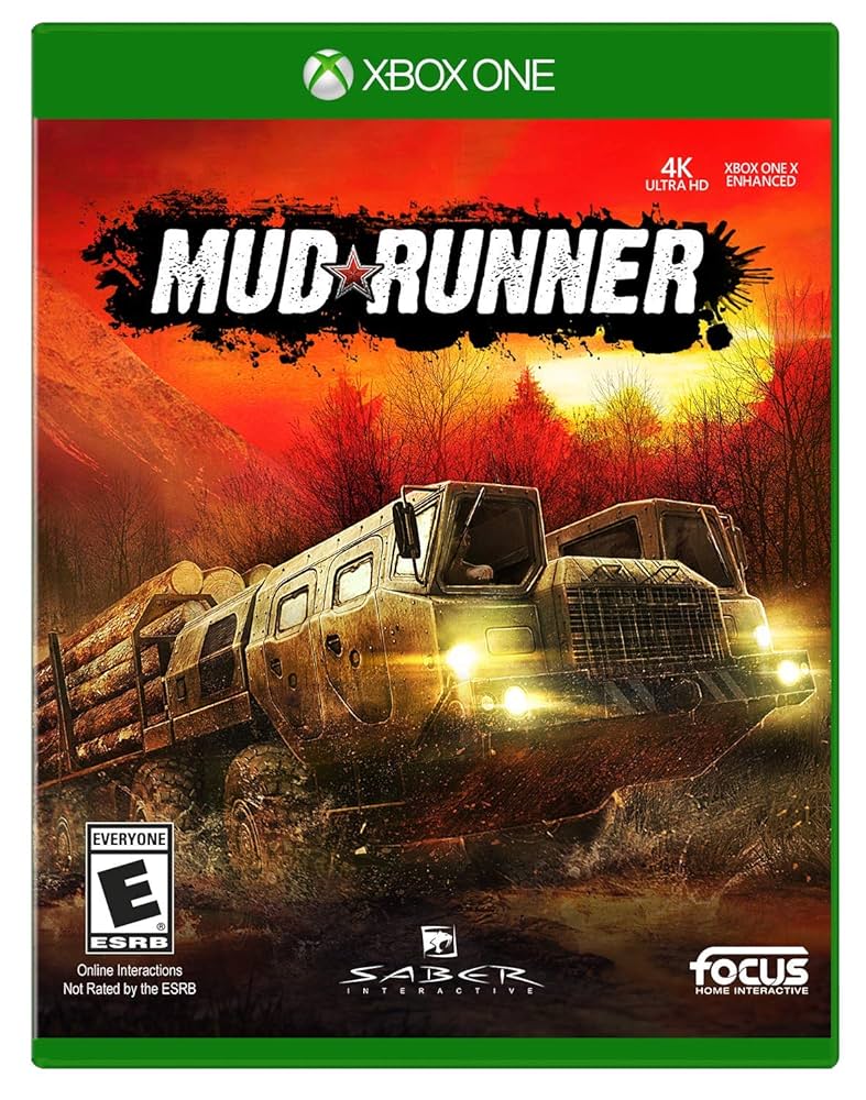 MUDRUNNER a Spintires Game XBOX マッドランナー Amazon.com: MudRunner - Xbox One : Maximum Games LLC: Video